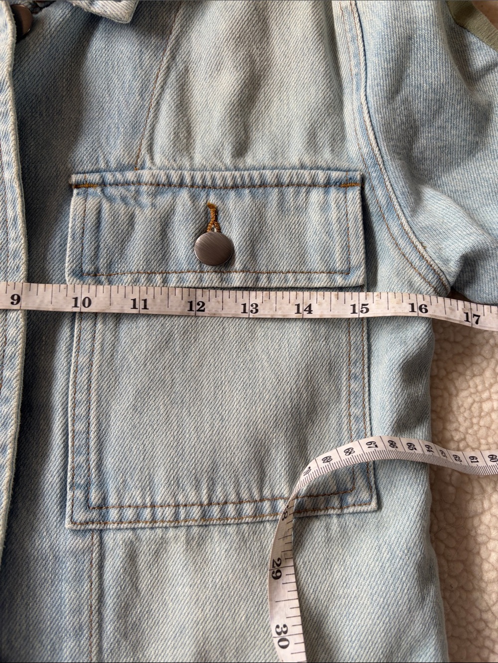 FRAME Mixed Media Denim Utility Jacket NWT XS - Picture 5 of 6
